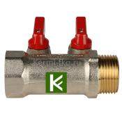 Коллектор никелированный STOUT SMB 6200 011202